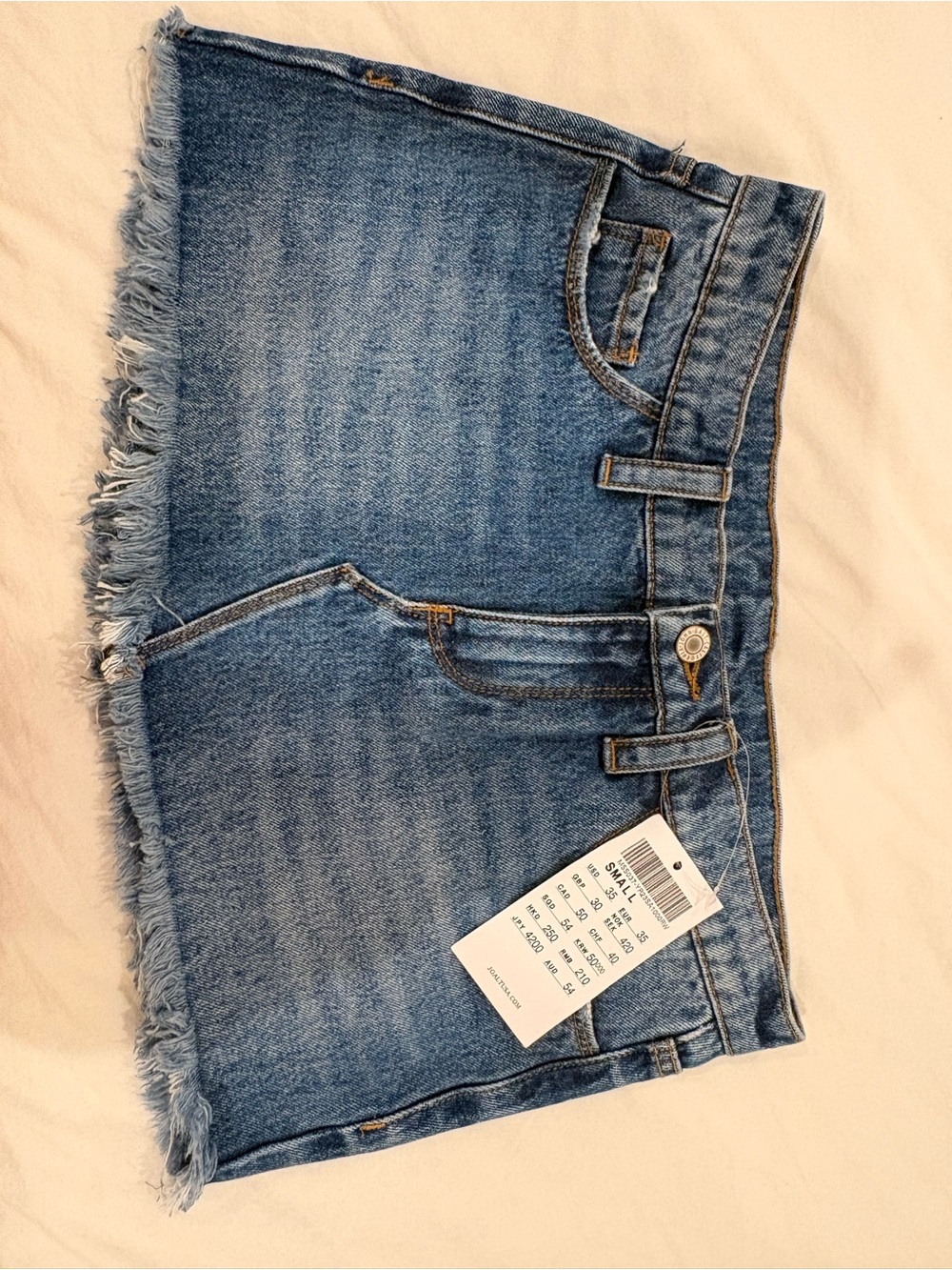 Brandy Melville Jean Skirt - Blue